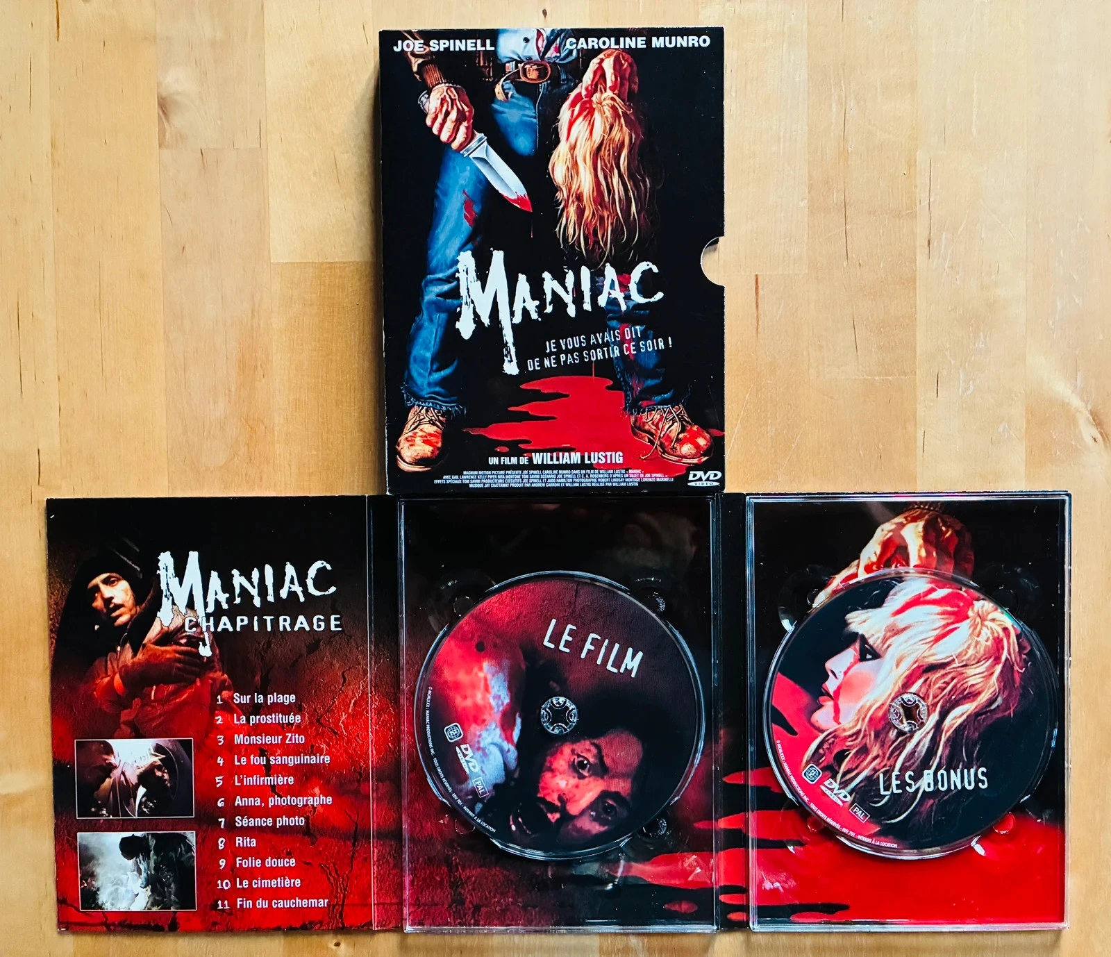 DVD Maniac de Wiliam Lustig edición coleccionista. – photo 3